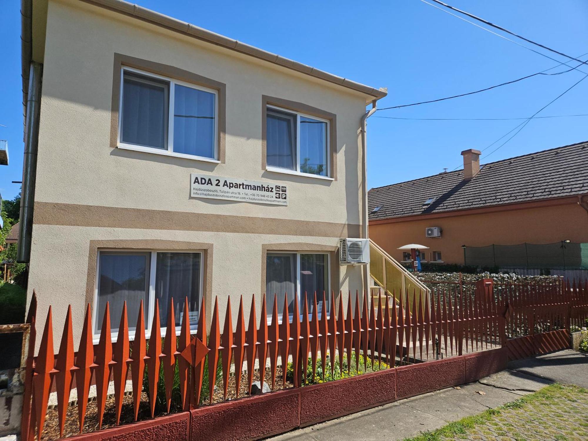 Ada 2 Apartmanhaz Hajduszoboszlo Exterior photo